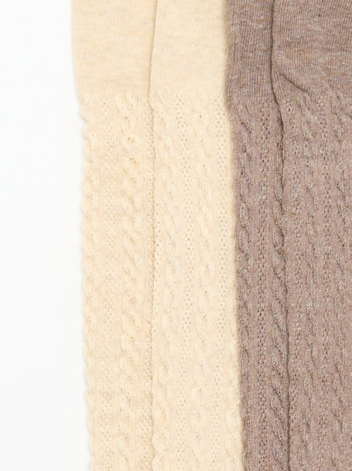 Lot de 2 paires de collants - Kiabi Lot de 2 paires de collants - Kiabi