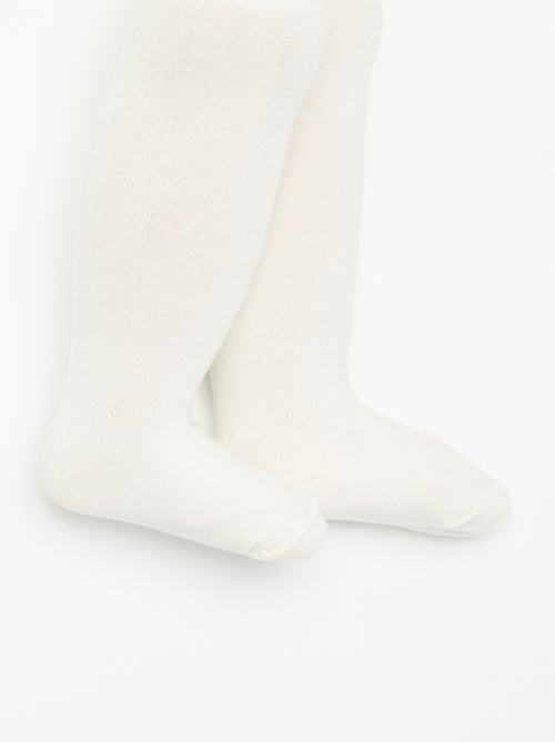 Lot de 2 paires de collants - Kiabi Lot de 2 paires de collants - Kiabi