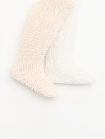Lot de 2 paires de collants