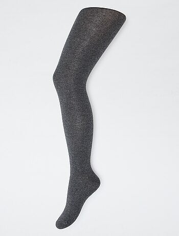 Lot de 2 paires de collants chauds unis
