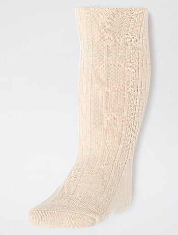 Lot de 2 paires de collants en maille