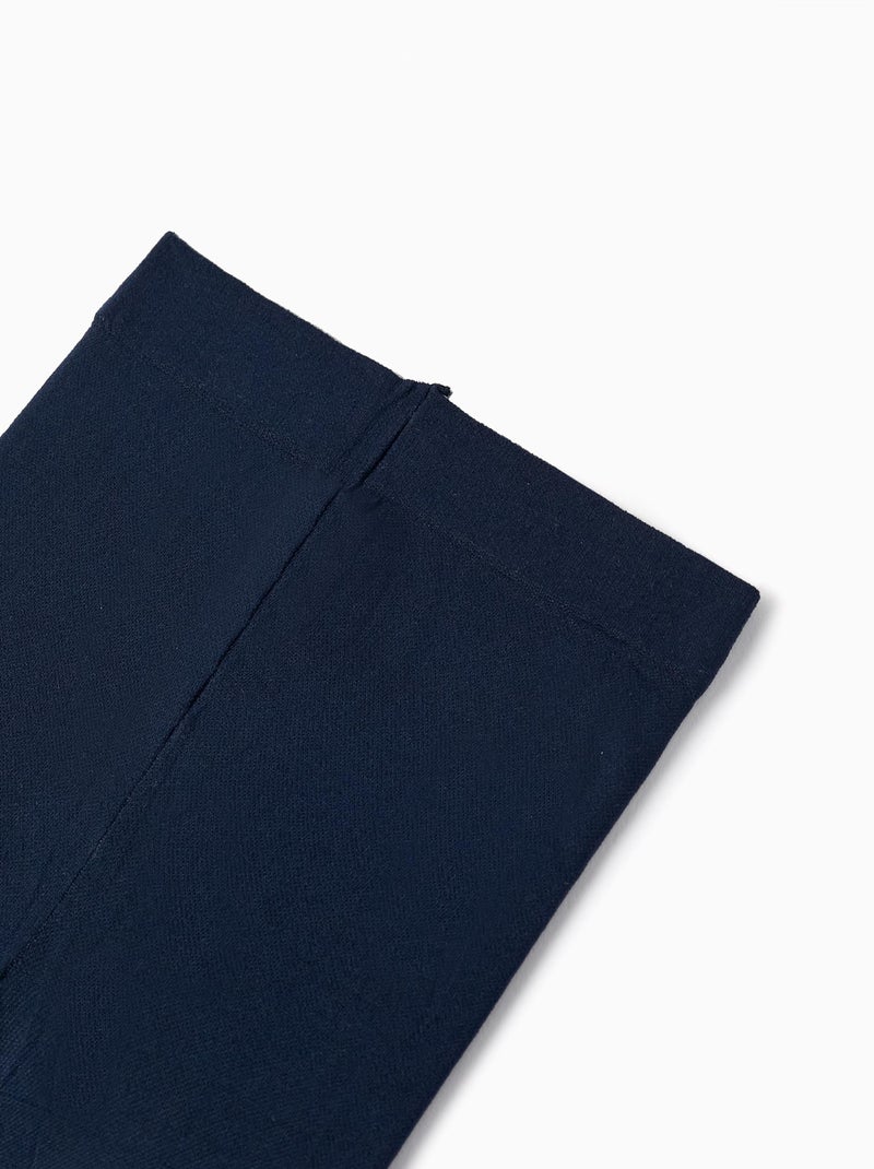Lot de 2 Paires de Collants en Microfibre 40 Den Bleu foncé - Kiabi