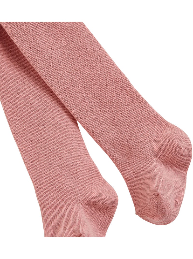 Lot de 2 paires de collants enfant cléo Rose - Kiabi