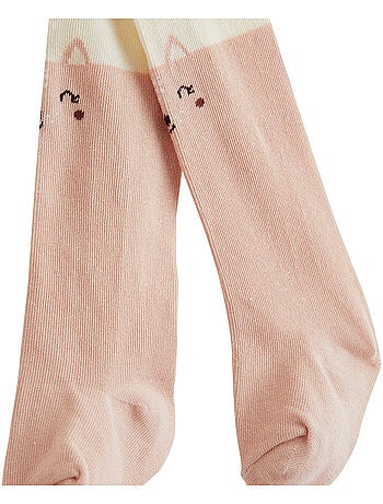 Lot de 2 paires de collants enfant misti