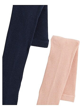 Lot de 2 paires de collants enfant Tchatcha