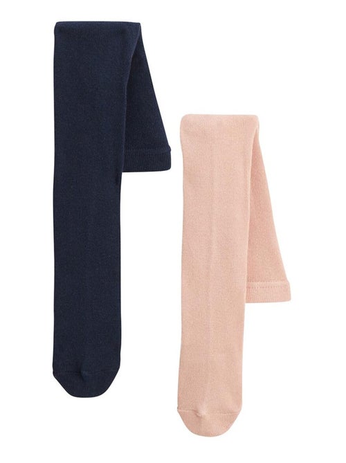 Lot de 2 paires de collants enfant Tchatcha - Kiabi