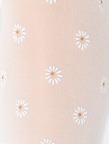 Lot de 2 paires de collants légers fantaisie