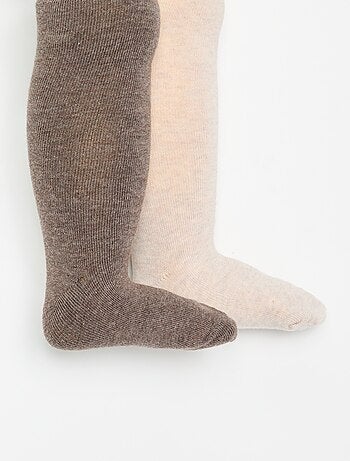 Lot de 2 paires de collants