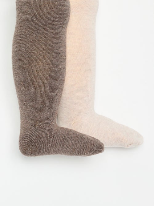 Lot de 2 paires de collants - Kiabi Lot de 2 paires de collants - Kiabi