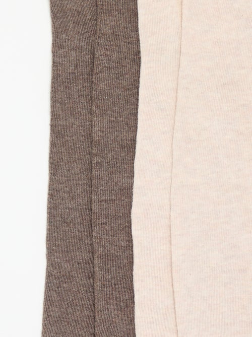 Lot de 2 paires de collants - Kiabi Lot de 2 paires de collants - Kiabi