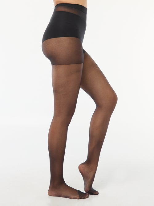 Lot de 2 paires de collants voile 8D - Kiabi
