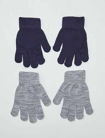 Lot de 2 paires de gants