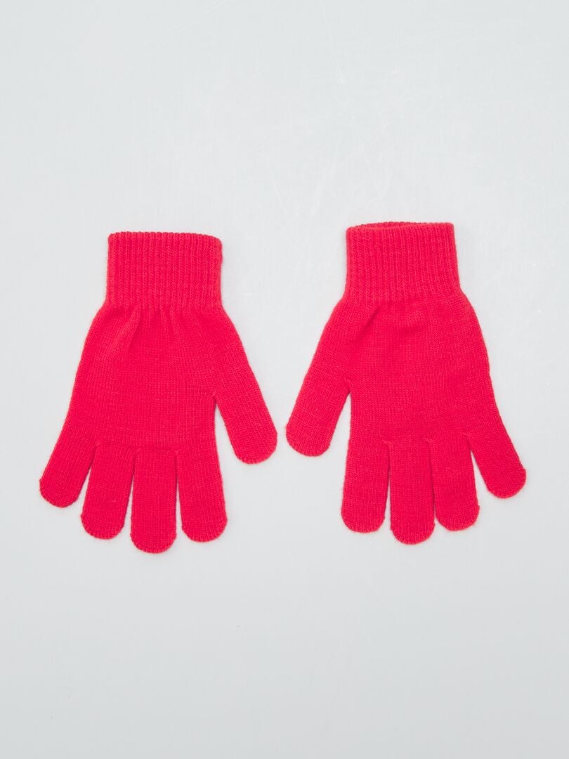 Lot De 3 Paires De Gants TU Multicolores - Taille Unique, Idéal Marché Ou Revendeur, Neuf Avec étiquettes