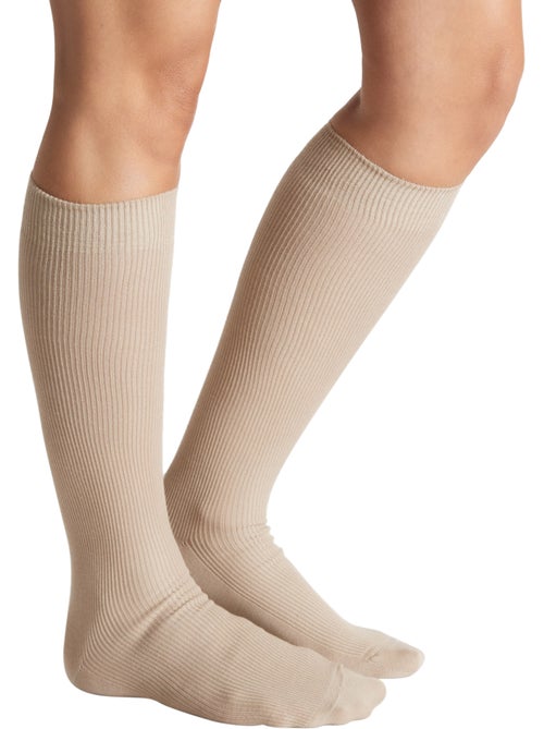 Lot de 2 paires de mi-bas 79% coton - DAXON - Kiabi