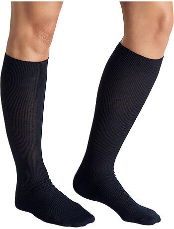 Lot de 2 paires de mi-bas 79% coton - DAXON