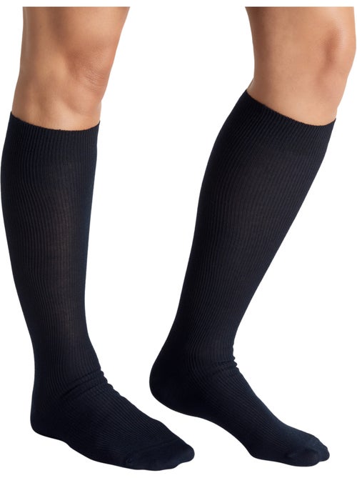 Lot de 2 paires de mi-bas 79% coton - DAXON - Kiabi