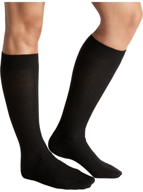 Lot de 2 paires de mi-bas 79% coton - DAXON - Kiabi