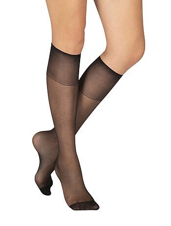 Lot de 2 paires de mi-bas CONTACT