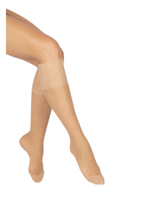 Lot de 2 paires de mi-bas CONTACT - Kiabi
