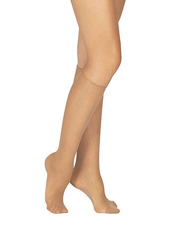 Lot de 2 paires de mi-bas ELASTIVOILE