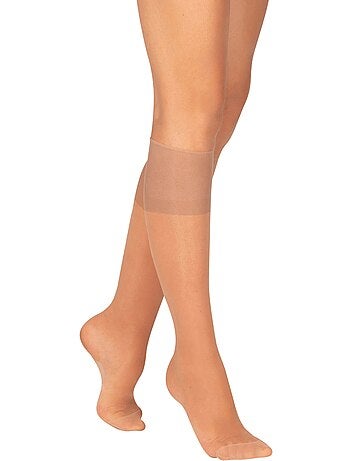 Lot de 2 paires de mi-bas ELASTIVOILE