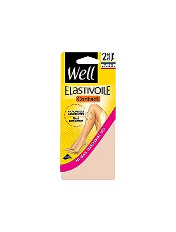 Lot de 2 paires de mi-bas ELASTIVOILE