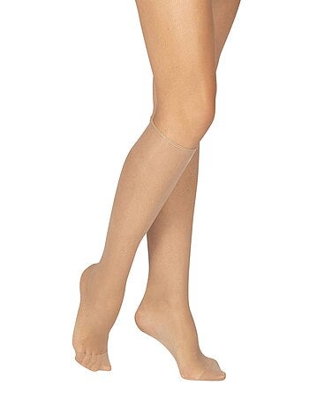 Lot de 2 paires de mi-bas ELASTIVOILE