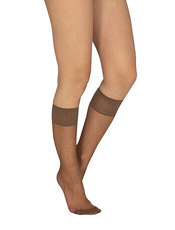 Lot de 2 paires de mi-bas ELASTIVOILE