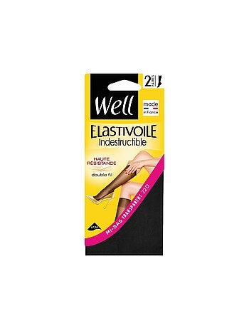 Lot de 2 paires de mi-bas ELASTIVOILE