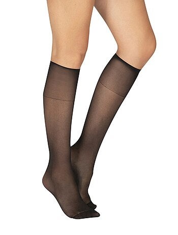 Lot de 2 paires de mi-bas ELASTIVOILE