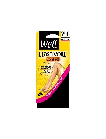 Lot de 2 paires de mi-bas ELASTIVOILE