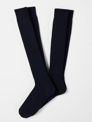 Damart - Lot De 2 Paires De Mi-bas Thermolactyl & Laine - Homme - Marine - Taille 39/41 - Chaud Et Douillet Pour L'hiver