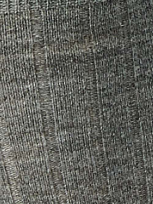 Lot de 2 paires de mi-bas mélange laine Mérinos côte Derby - Damart - Kiabi