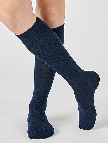 Lot de 2 paires de mi-bas mixtes Thermolactyl maille laineuse - Damart