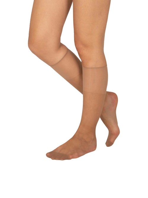 Lot de 2 paires de mi-bas WELL INFINI CONFORT - Kiabi