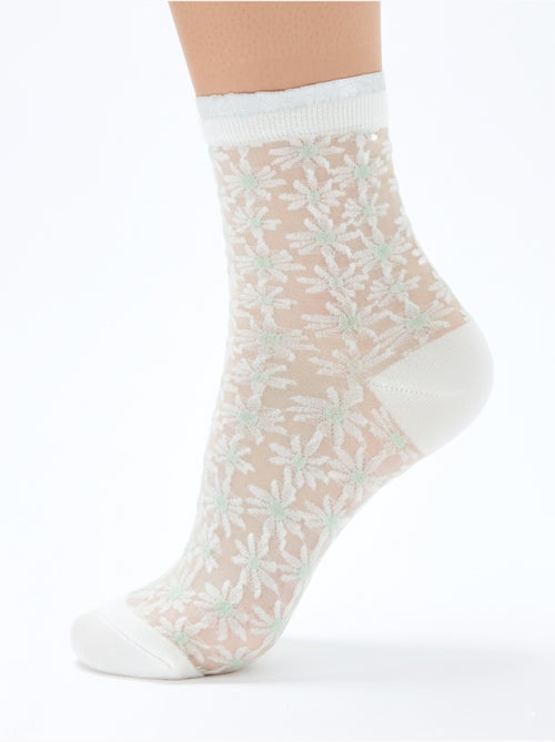 Lot de 2 paires de mi-chaussettes. - DAXON - Kiabi