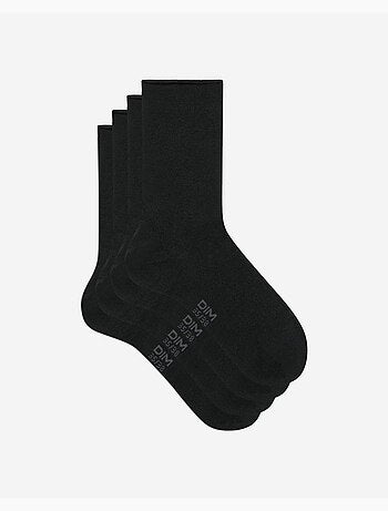 Lot de 2 Paires de Mi-Chaussettes Basique Coton