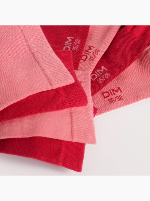 Lot de 2 Paires de Mi-Chaussettes Basique Coton - Kiabi