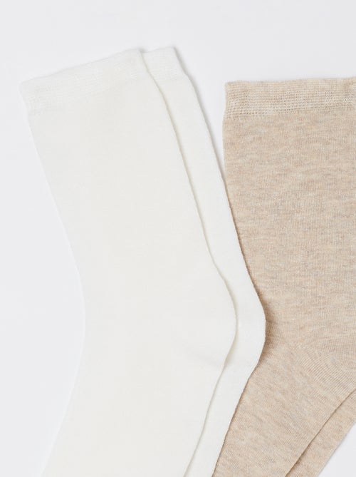 Lot de 2 paires de mi-chaussettes Climatyl - Damart - Kiabi
