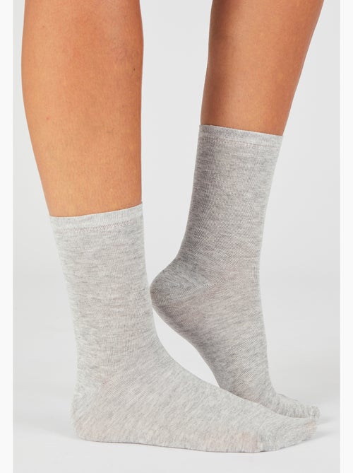 Lot de 2 paires de mi-chaussettes Climatyl - Damart - Kiabi