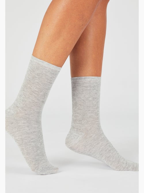 Lot de 2 paires de mi-chaussettes Climatyl - Damart - Kiabi