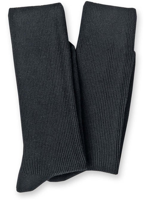Lot de 2 paires de mi-chaussettes coton - DAXON - Kiabi