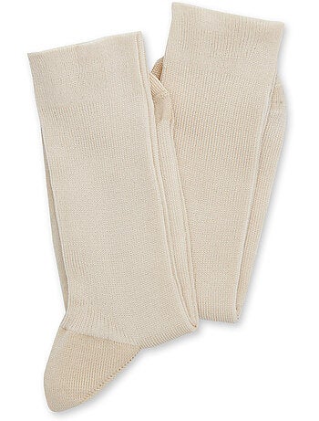 Lot de 2 paires de mi-chaussettes coton