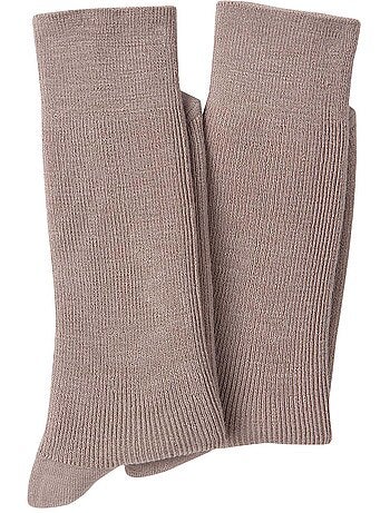 Lot de 2 paires de mi-chaussettes laine - DAXON