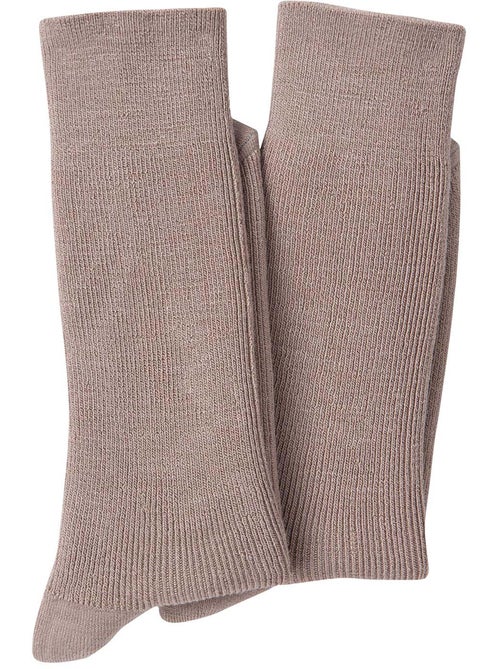 Lot de 2 paires de mi-chaussettes laine - DAXON - Kiabi Lot de 2 paires de mi-chaussettes laine - DAXON - Kiabi