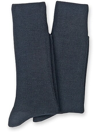 Lot de 2 paires de mi-chaussettes laine - DAXON