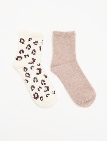 Lot de 2 paires de mi-chaussettes