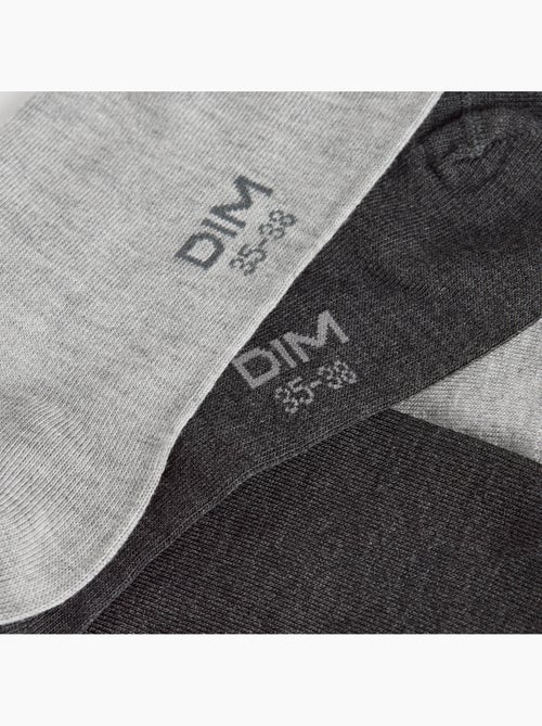 Lot de 2 Paires de Mi-Chaussettes Modal - Kiabi Lot de 2 Paires de Mi-Chaussettes Modal - Kiabi