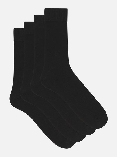 Lot de 2 paires de mi-chaussettes polaire Thermo - Kiabi