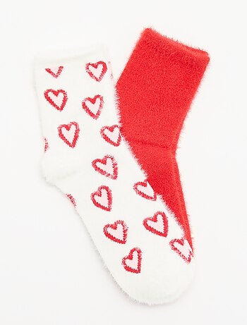 Lot de 2 paires de mi-chaussettes